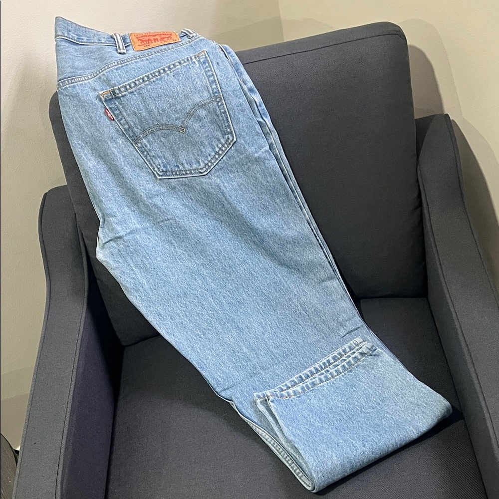 Levi's Light Blue Bootcut Jeans for Men